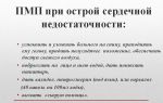 Что делать при острой сердечной недостаточности