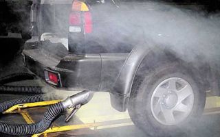 Отравление выхлопными газами автомобиля